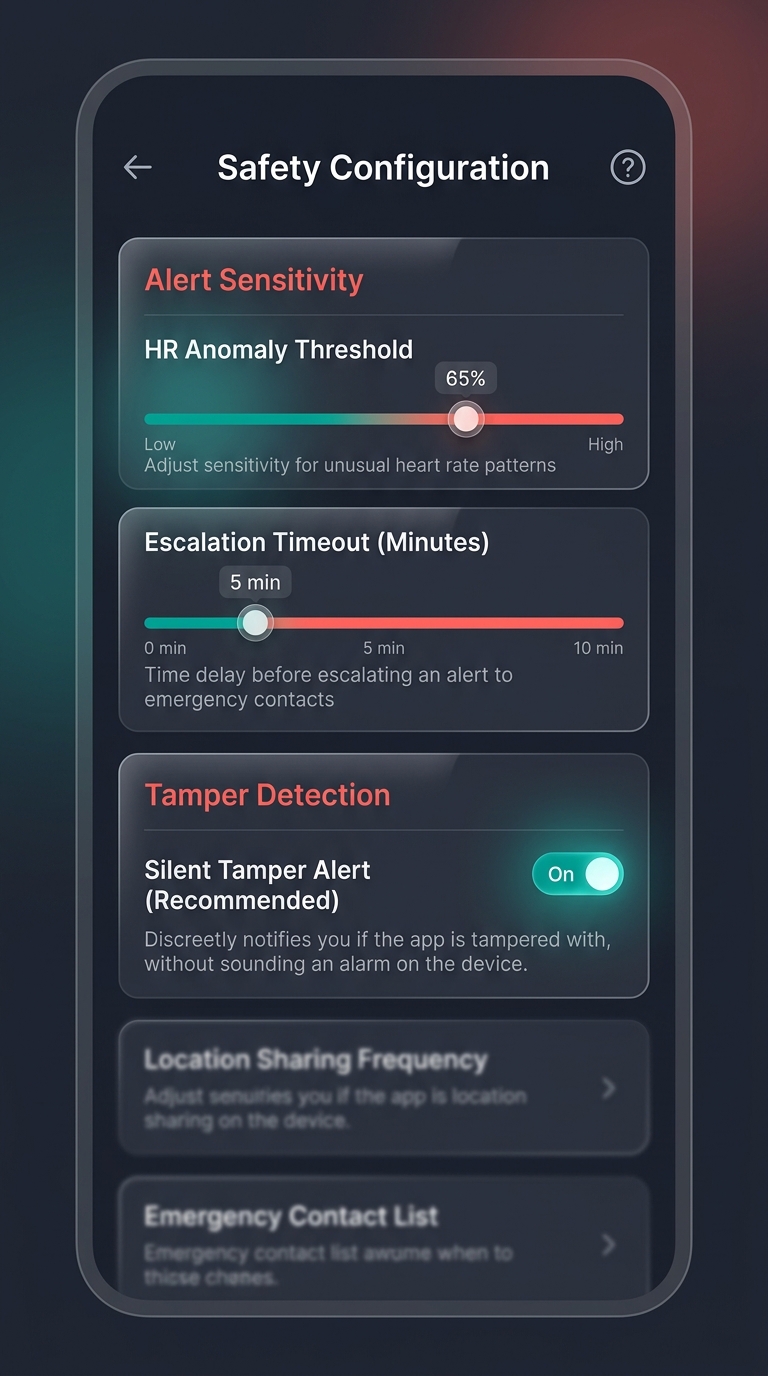 Guardian Pulse Transparent Settings UI